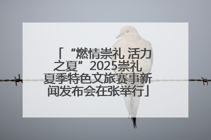“燃情崇礼 活力之夏”2025崇礼夏季特色文旅赛事新闻发布会在张举行
