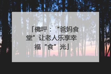 佛坪：“爸妈食堂”让老人乐享幸福“食”光