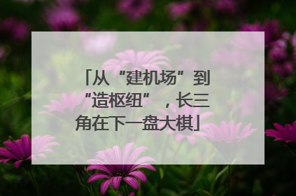 从“建机场”到“造枢纽”，长三角在下一盘大棋