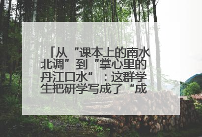 从“课本上的南水北调”到“掌心里的丹江口水”：这群学生把研学写成了“成长笔记”