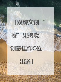 双牌文创“赛”果揭晓 创意佳作C位出道