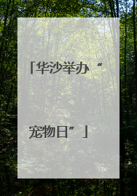华沙举办“宠物日”