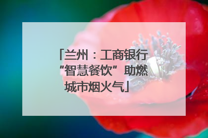 兰州：工商银行“智慧餐饮”助燃城市烟火气