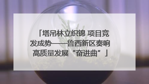 塔吊林立织锦 项目竞发成势——鲁西新区奏响高质量发展“奋进曲”