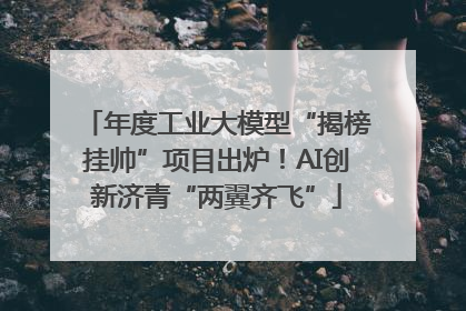年度工业大模型“揭榜挂帅”项目出炉！AI创新济青“两翼齐飞”