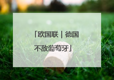 欧国联｜德国不敌葡萄牙