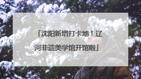 沈阳新增打卡地！辽河非遗美学馆开馆啦