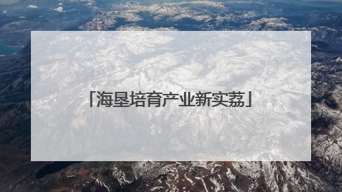 海垦培育产业新实荔