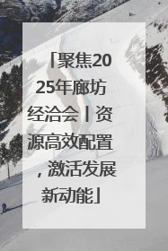 聚焦2025年廊坊经洽会丨资源高效配置，激活发展新动能