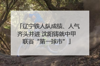辽宁铁人队成绩、人气齐头并进 沈阳铸就中甲联赛“第一球市”