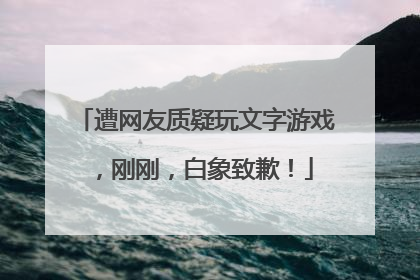 遭网友质疑玩文字游戏，刚刚，白象致歉！