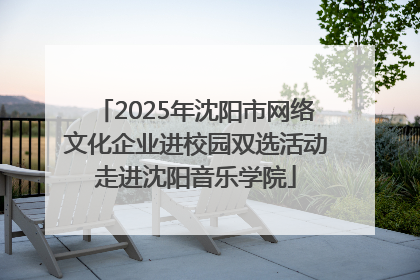 2025年沈阳市网络文化企业进校园双选活动走进沈阳音乐学院