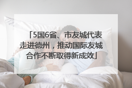 5国6省、市友城代表走进德州，推动国际友城合作不断取得新成效