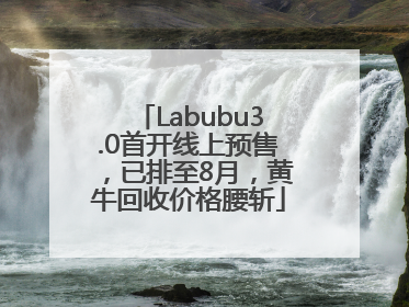 Labubu3.0首开线上预售，已排至8月，黄牛回收价格腰斩